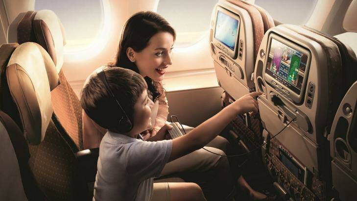 Singapore Airlines economy cabin. Photo: Singapore Airlines
