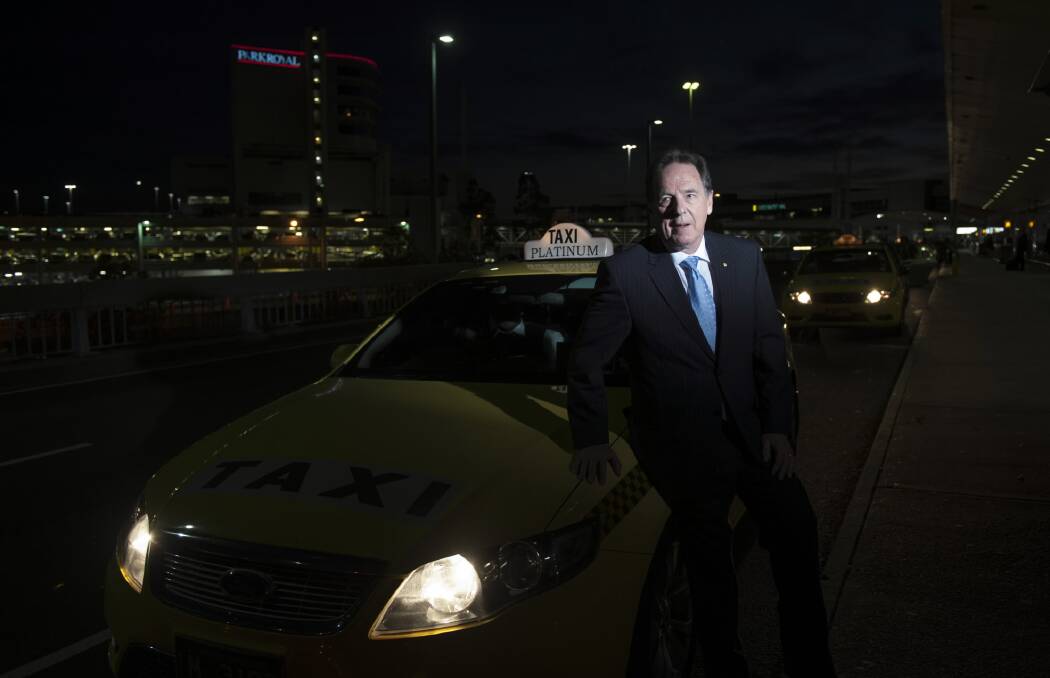 Taxi commission chairman Graeme Samuel says higher fares mean better taxi drivers. Picture: FAIRFAX
