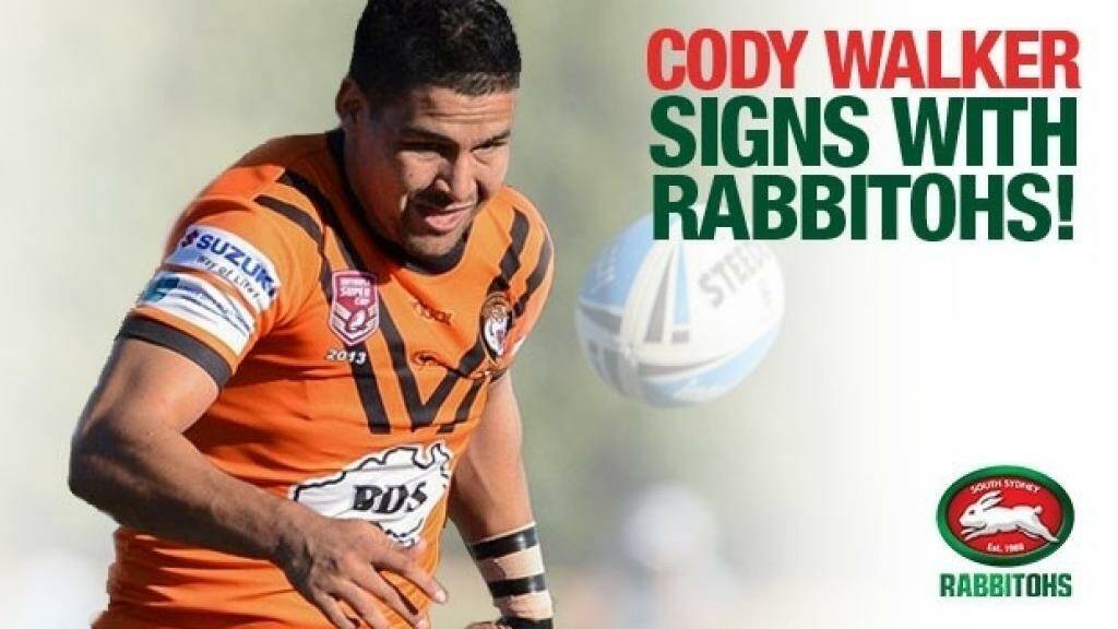 Stood down: Cody Walker. Photo: www.rabbitohs.com.au