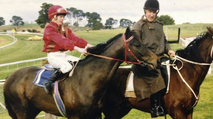 Australian Anthony Bannister was a promising jockey in his youth.  Photo: Supplied