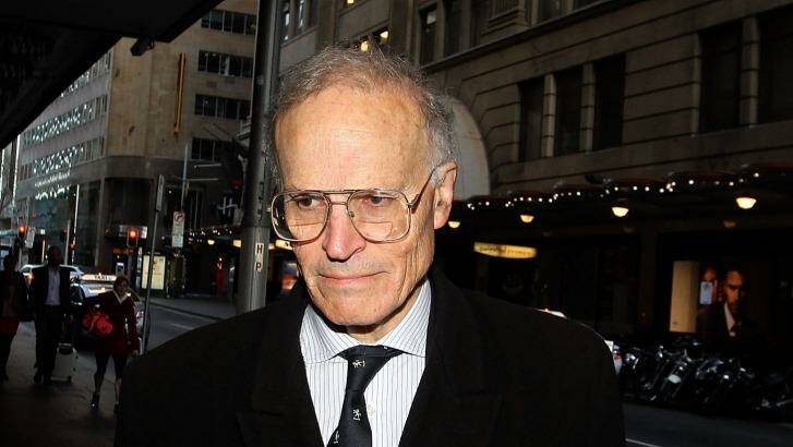 The law required Dyson Heydon to judge his own case.  Photo: Ben Rushton