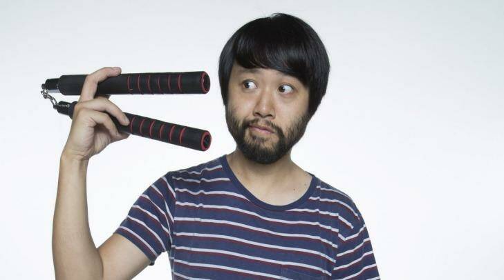 Stickability: Maximum Choppage co-writer and star Lawrence Leung as Simon Chan. "He's very much a wannabe Asian, which is very close to my personal story." Photo: Supplied