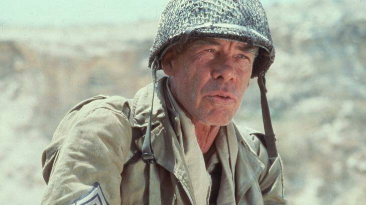 Budget constraints: Lee Marvin in The Big Red One. Photo: Supplied