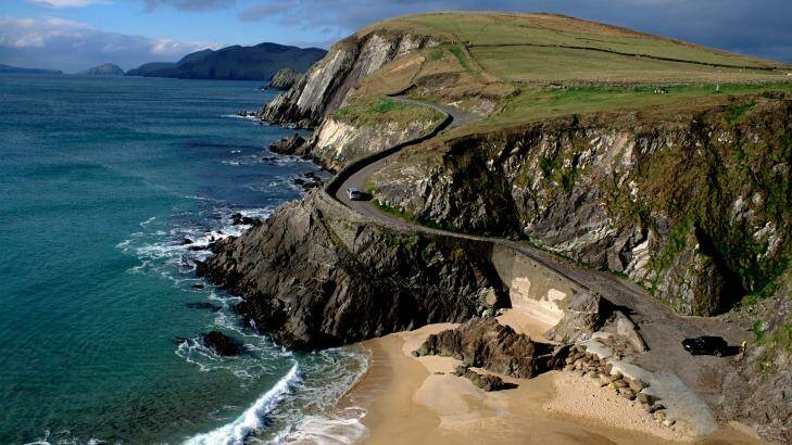 Unforgettable journey: Dick Johnson will always cherish memories of the drive down the west coast of Ireland.