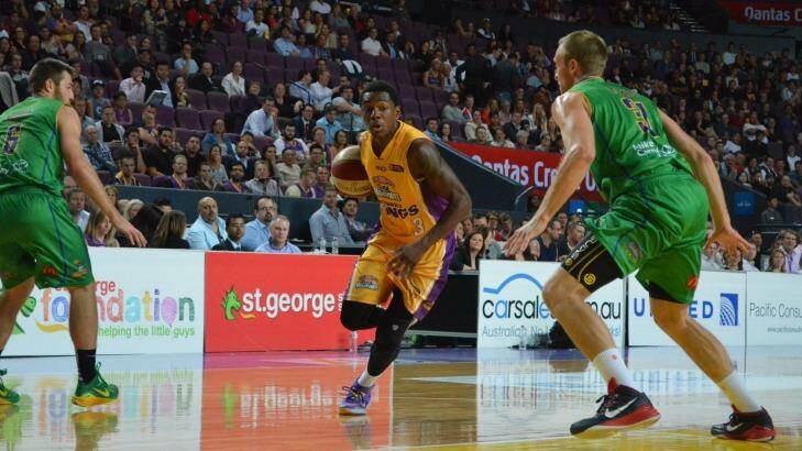 Kendrick Perry in action against Townsville.