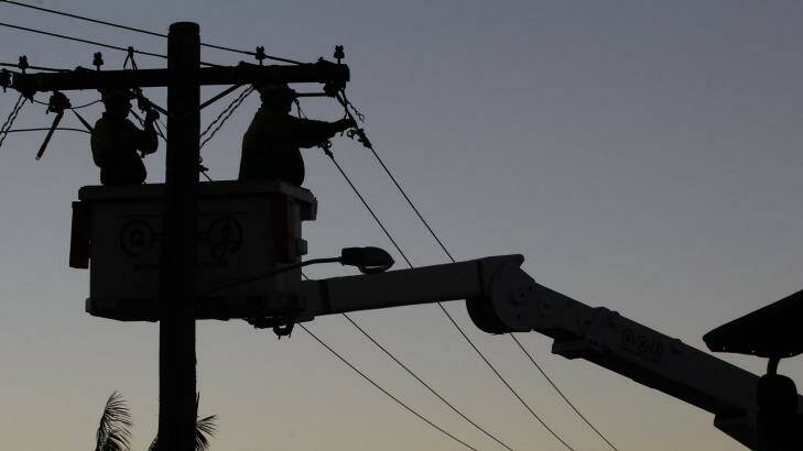 Transition: Utilities and other services showed among the biggest rises in wages. Photo: Darren Pateman 