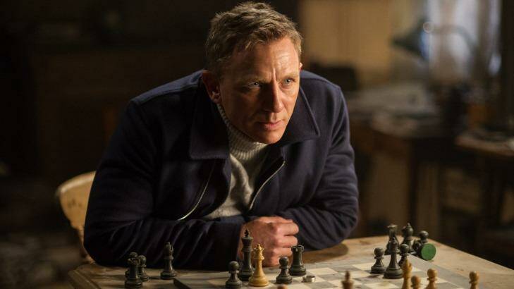 Opening down on the previous instalment ... Daniel Craig in Spectre.