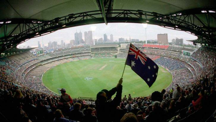 The MCG ... the home of footy in Melbourne.
