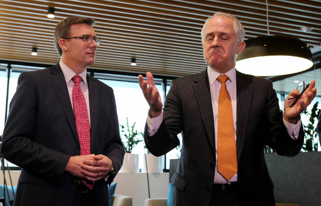 Alan Tudge and Malcolm Turnbull have both decided not to appear on the ABC’s Q&A program. Picture: FAIRFAX