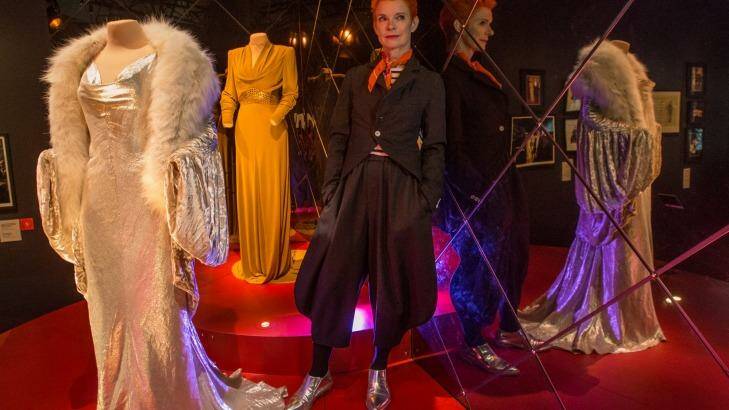 Sandy Powell is an Oscar-winning costume designer whose creations are on display as part of ACMI's Scorsese exhibition. Photo: Jason South