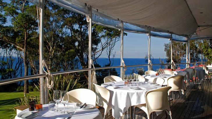 Bannisters restaurant, Mollymook, NSW.