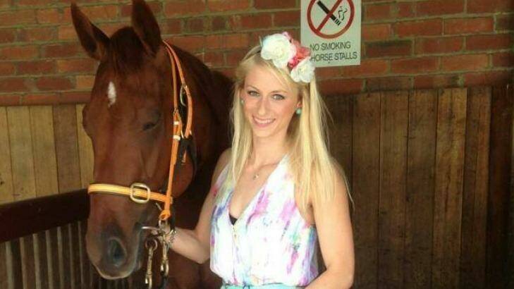 Friederike Ruhle, from Germany, came out of the saddle during a gallop and died soon after being taken to hospital. Photo: supplied