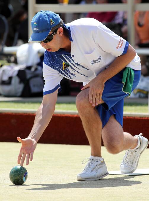 Stephen Coulston played well for Wodonga in yesterday’s grand final at Corowa Services.  