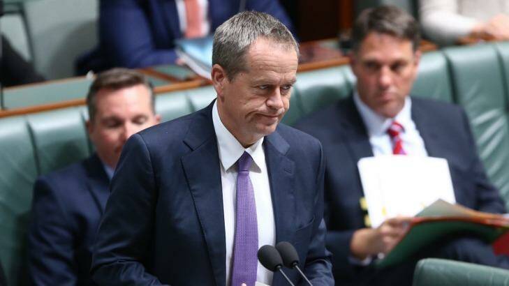 Bill Shorten has committed Labor to taking an emissions trading scheme to the next election. Photo: Andrew Meares