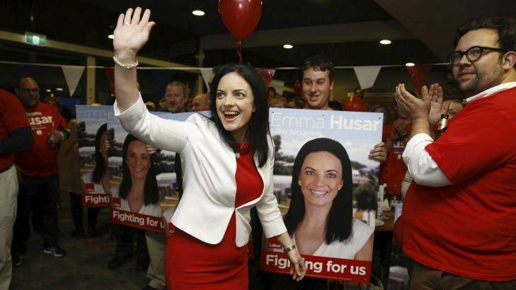 Labor's Emma Husar won the seat of Lindsay. Photo: Janie Barrett
