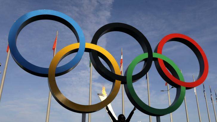Olypmism: Seven has put a ring on it. Five, actually. Photo: Mark Baker/AP 