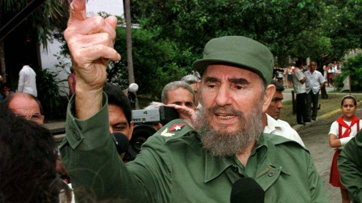 Fidel Castro in Havana, Cuba in 1997. Photo: Canadian Press