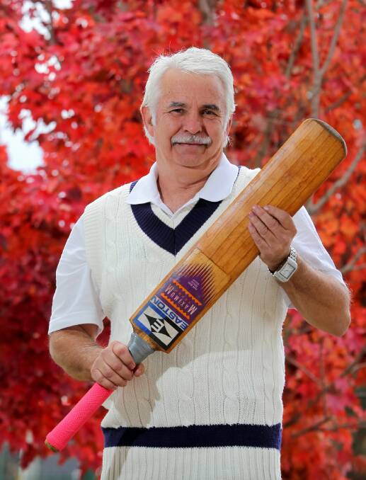 Peter Jacobsen is calling on players in the Border North East to sign up to a new over-60s cricket team. Picture: MATTHEW SMITHWICK