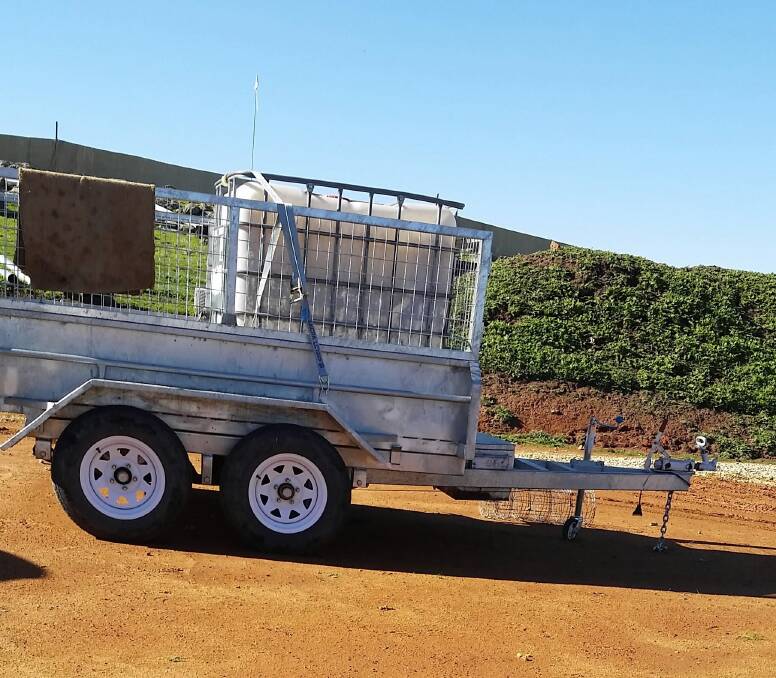 Thieves have made off with this $6000 trailer, and police are now appealing for information on its whereabouts.
