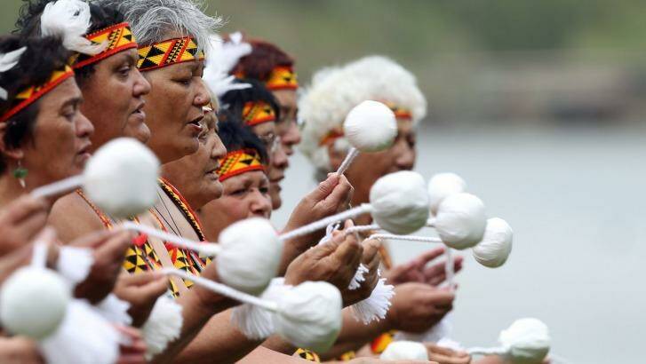 <i>Poi E</i> put a contemporary spin on traditional Maori culture. 