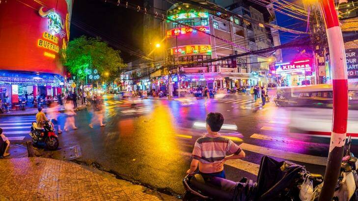 A night out in Ho Chi Minh is a riot of food, drink, colour and music. Photo: Holger Mette