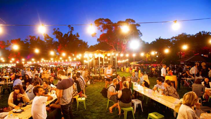 Night Noodle Markets, Sydney. To be used for upcoming Epicure story. Photo: Shannon Reddaway