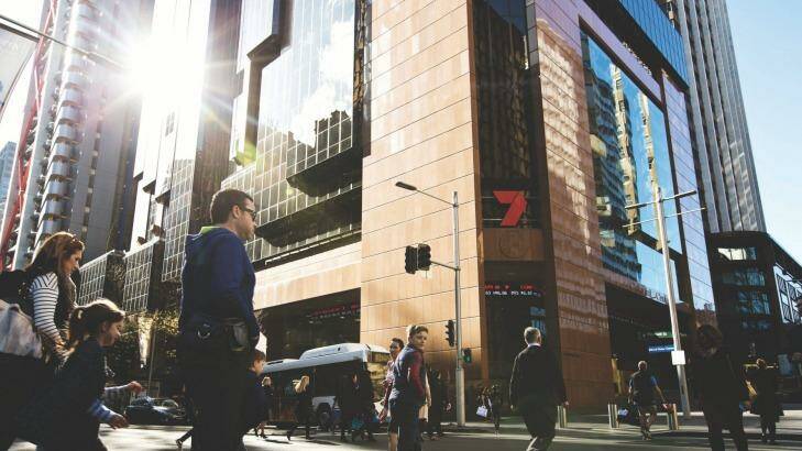 52 Martin Place has sold for a record price. The building is currently occupied by Channel 7. Photo: Dominic Lorrimer