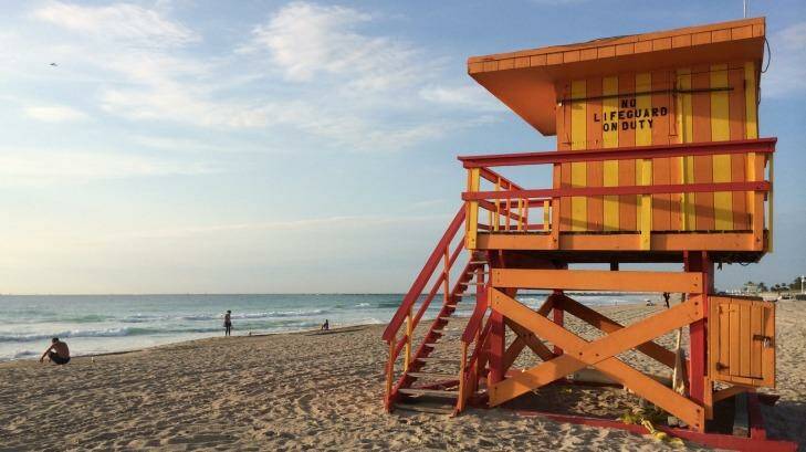 The lifeguard tower at South Beach. Photo: Louise Southerden
