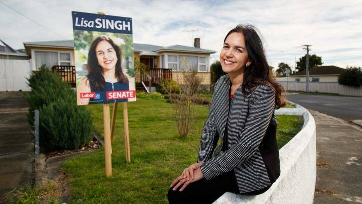 While Labor placed Lisa Singh sixth on their Senate ticket, her personal vote was emphatic. Photo: Peter Mathew