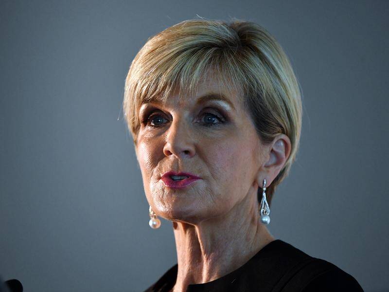 Julie Bishop says Australia won't interfere with China's proposed changes to their constitution.
