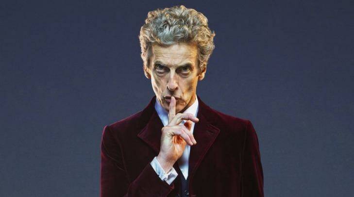 Peter Capaldi as the Doctor in <i>Doctor Who.</i>