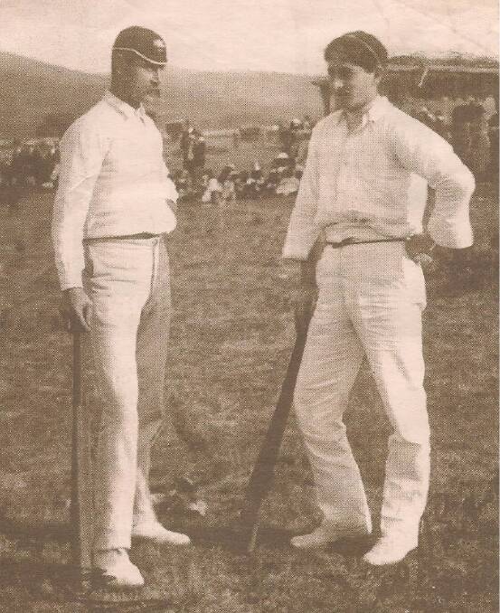 Tom Patton and Norman Rippon set a mighty 641-run partnership record before World War I.