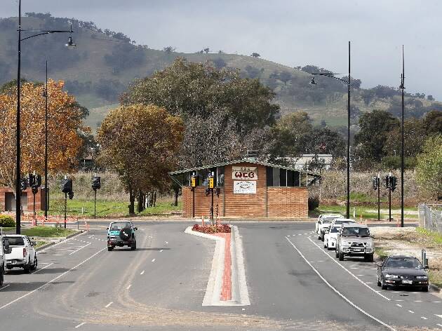The Wodonga Brass Band hall sits directly in the path of a road extension. Picture: JOHN RUSSELL