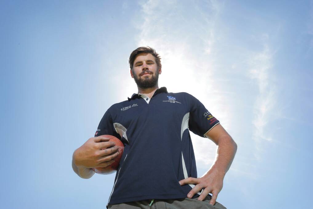 Finley captain Tim Robertson respects Rumbalara’s all-star cast, but is confident his team won’t be daunted by the challenge in Saturday’s grand final at Moama. Picture: TARA GOONAN