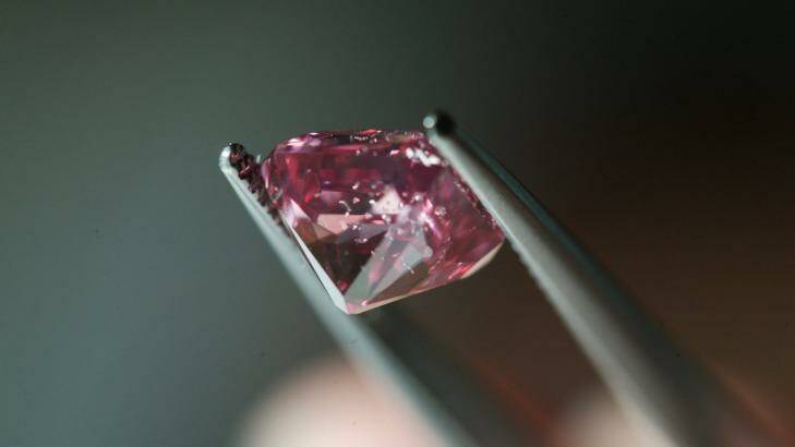 Rare pink diamonds can fetch world record prices. Photo: Erin Jonasson