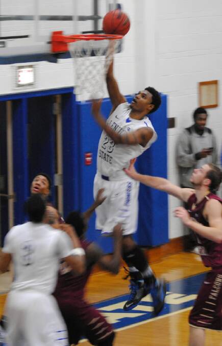 Lamar Mallory in action for Glenville State College. Picture: GLENVILLE STATE COLLEGE