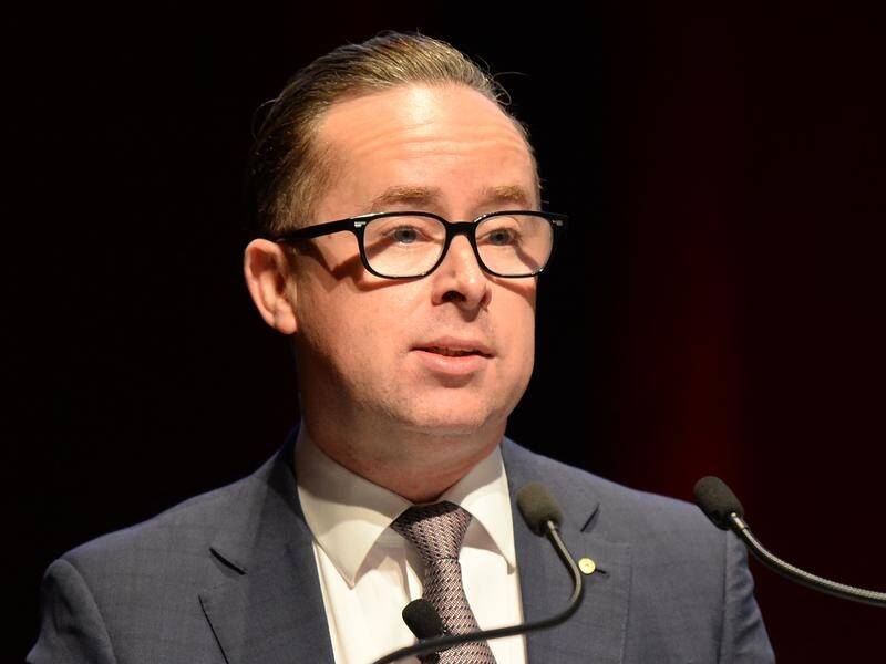 Alan Joyce is concerned Australia will be less competitive if the company tax rate isn't lowered.