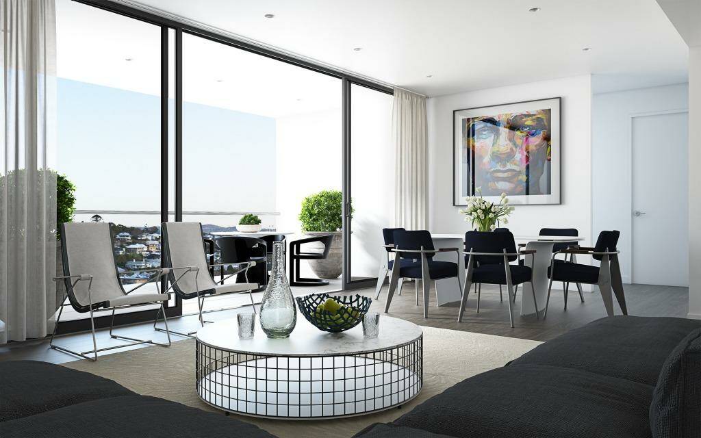 An artist's impression of an apartment in Mosaic, Bankstown. Photo: Supplied