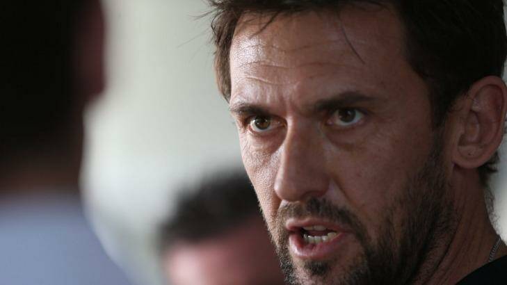 Exhausted: Tony Popovic has cut a dishevelled figure of late, with the Wanderers' gruelling travel demands having taken their toll. Photo: Anthony Johnson