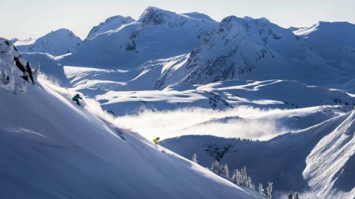 Canada's premier ski resort, Whistler.