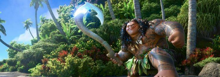 <i>Moana</i> had the second-best cinema opening on record over the Thanksgiving long weekend in the US. Photo: Disney