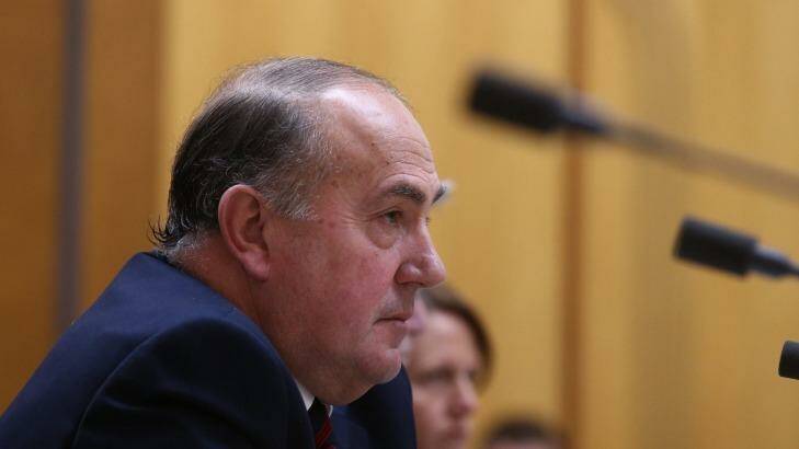 John Fraser Secretary of the Treasury delivered the news to stunned bureaucrats. Photo: Andrew Meares
