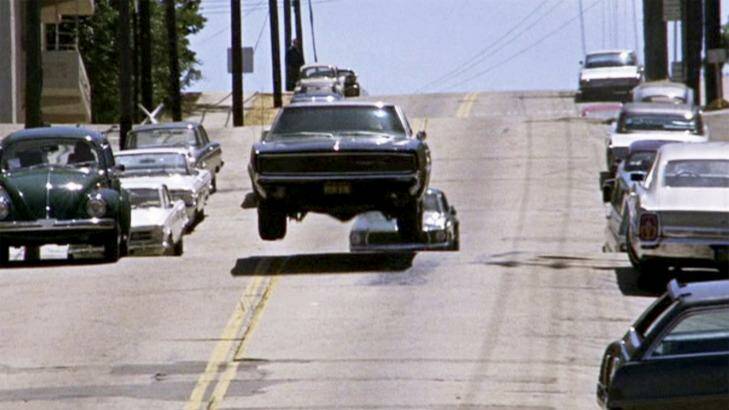 The car chase in <i>Bullitt</i>.
