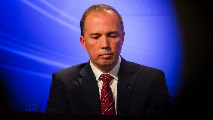 Health Minister Peter Dutton says the government has yet to make a decision on sending Australian health workers to West Africa. Photo: Rohan Thomson