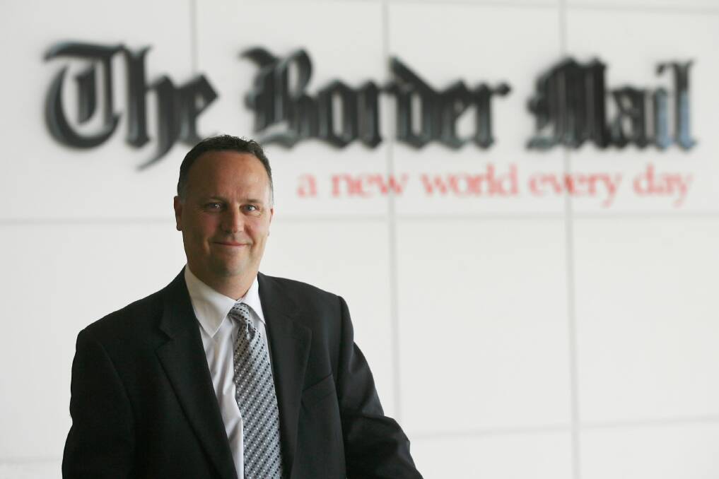 General manager David Bowring is leaving The Border Mail tomorrow after 13 years with the company.