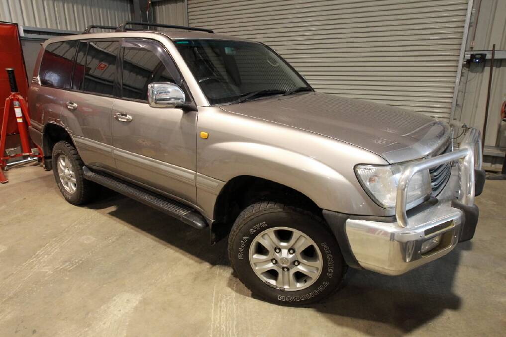 The 2004 Toyota LandCruiser. Picture: KYLIE ESLER