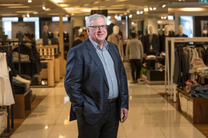 The Age, Business, 11/10/2017, Photo by Justin McManus. New Myer Chairman Garry Hounsell.