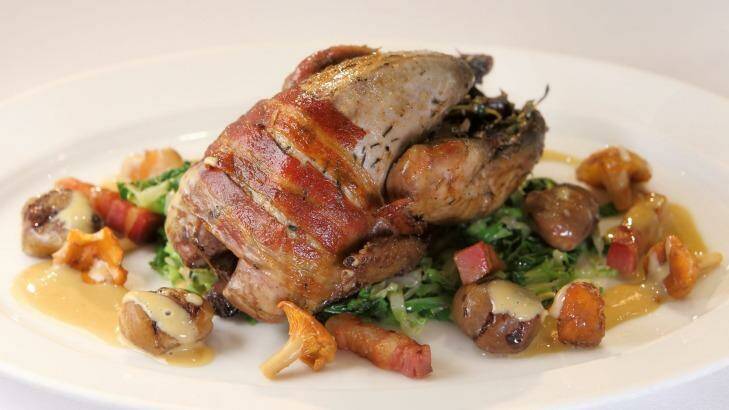 Roasted grouse at Rules Restaurant. Photo: Supplied