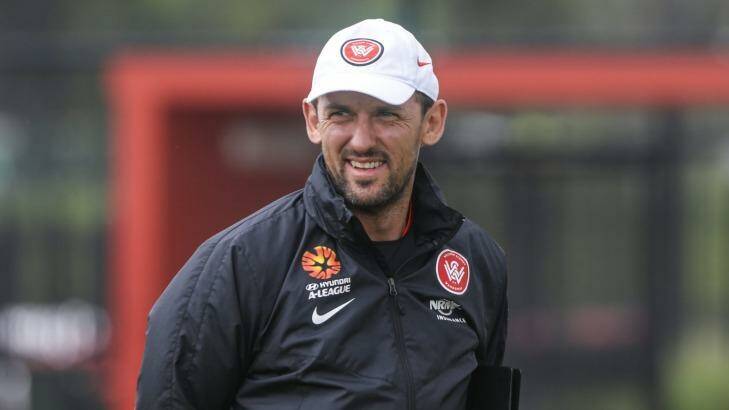 SMH SPORT
Tony Popovic at training with the Western Sydney Wanderers at their training grounds in Rooty Hill. 5th February 2016
Photo Dallas Kilponen Photo: Dallas Kilponen