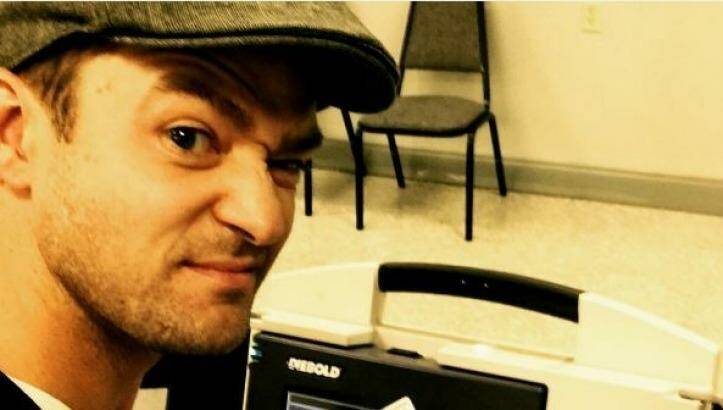 Justin Timberlake's Instagram post could earn him a $65 fine in the US. Photo: Instagram/@justintimberlake